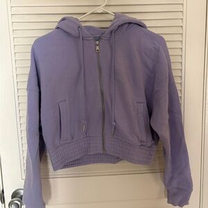 Abercrombie & Fitch Purple Hoodie